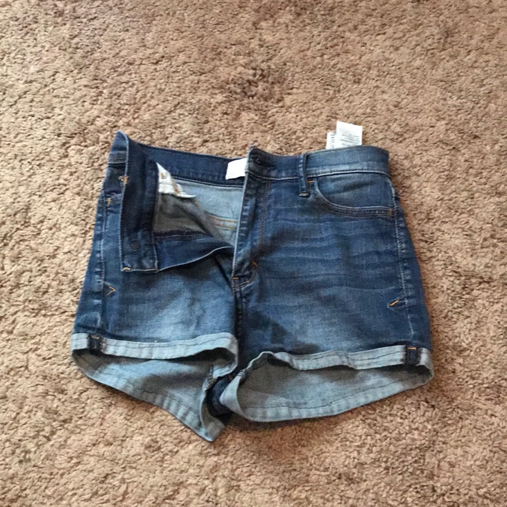 High waisted shorts